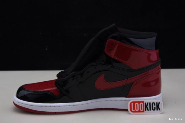 555088-063 Patent Jordan Bred OG 1 Air High 0731